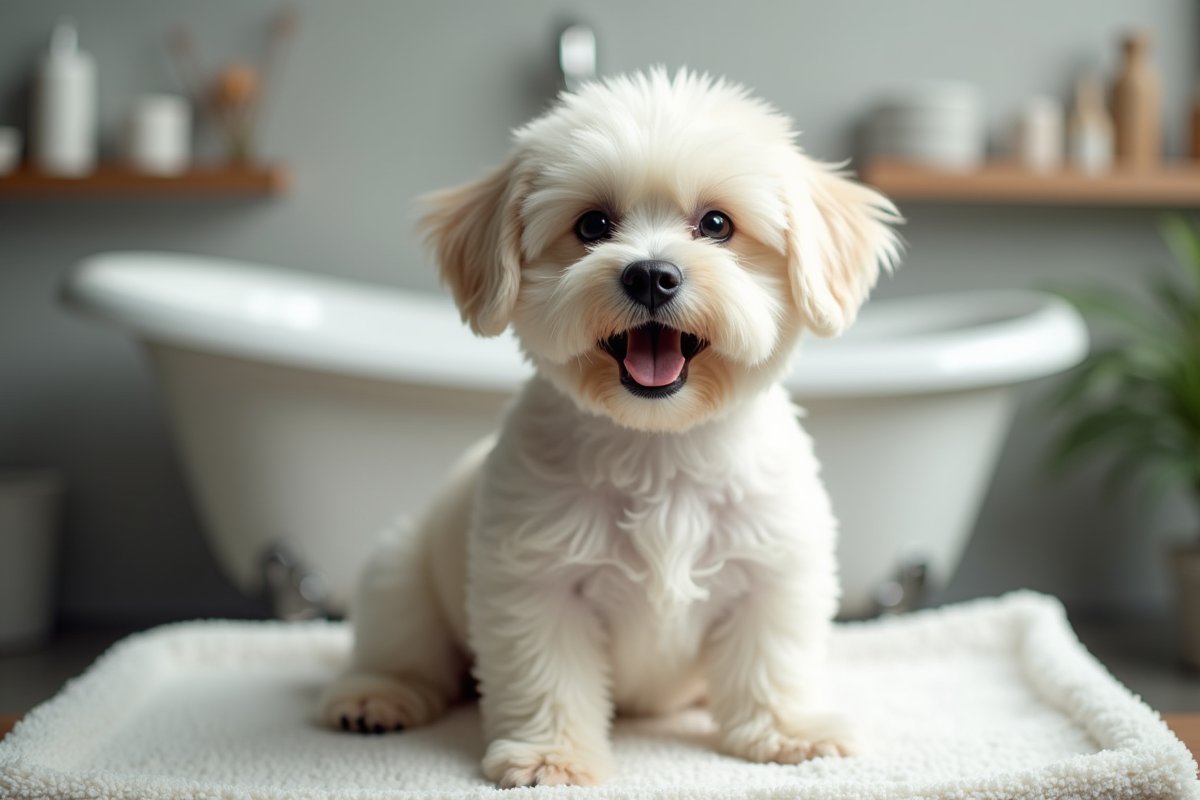 chien propre