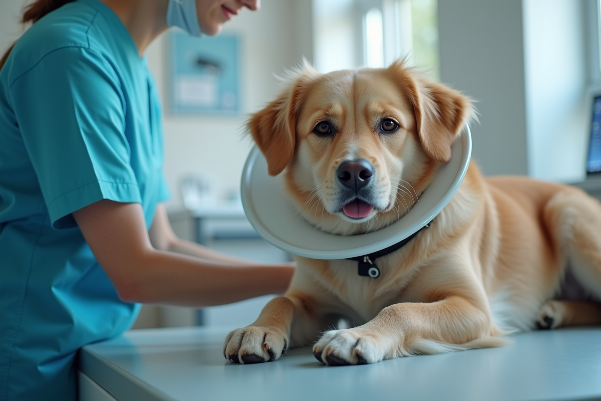chien collerette