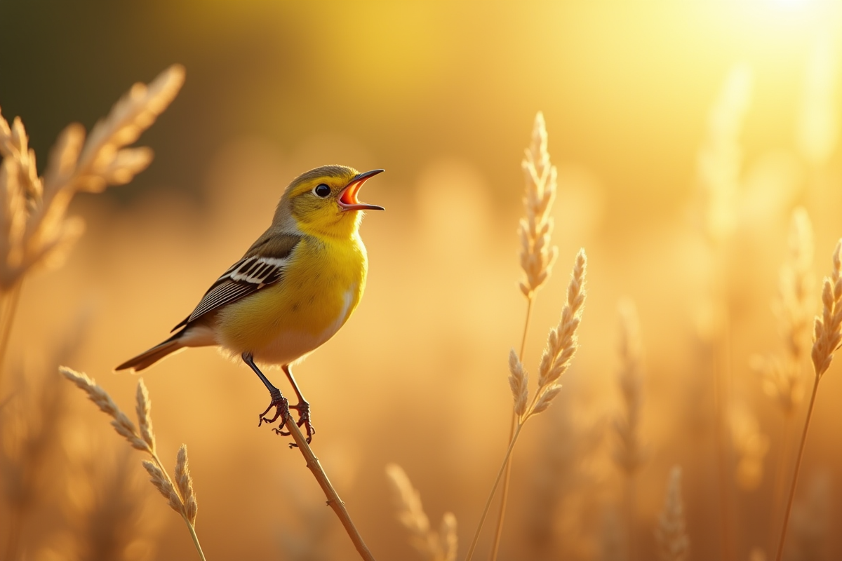 oiseau chant