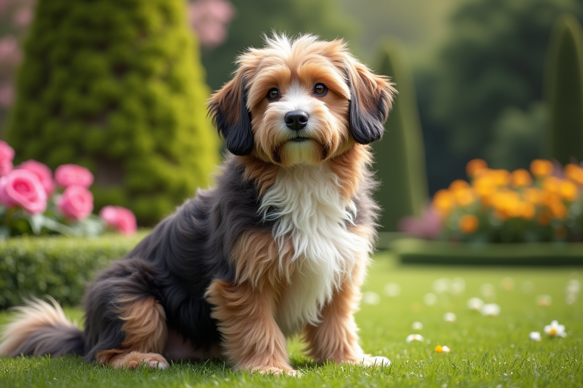 chienne élégante